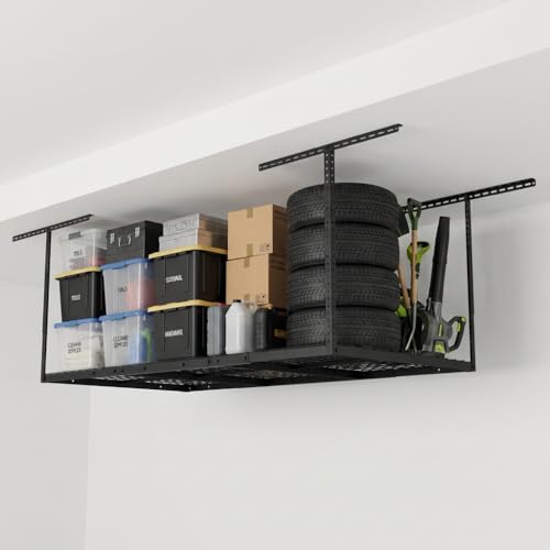 3x6 Overhead Garage Ceiling Storage Rack Organization