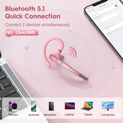 Bluetooth Headset 72H Work Single