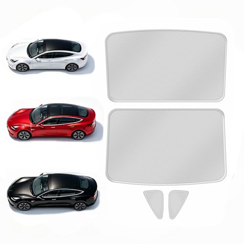 White Sunshade Roof Sunroof Cover Waterproof Sunshade