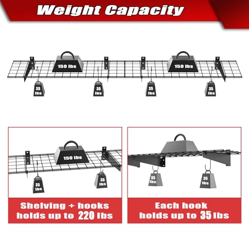 2 Pack Wall Mount Shelves