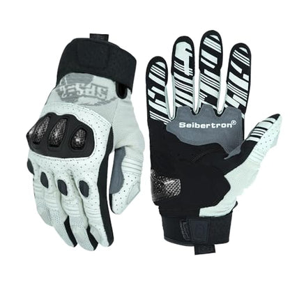 SPS 2 Unisex Touchscreen Road Racing Motorcycle MTB Sports Gloves Also fit BMX MX ATV Mountain Bike Bicycle Cycling Off