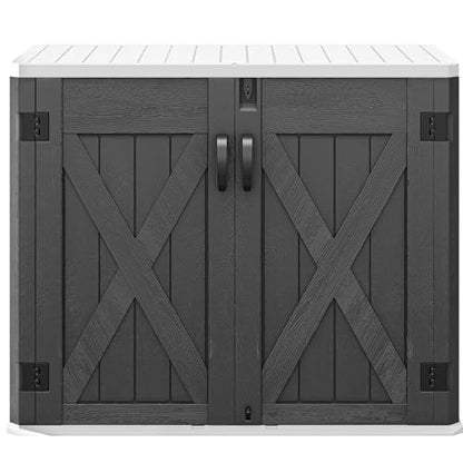 35 Cu Ft Storage Shed with Unique X