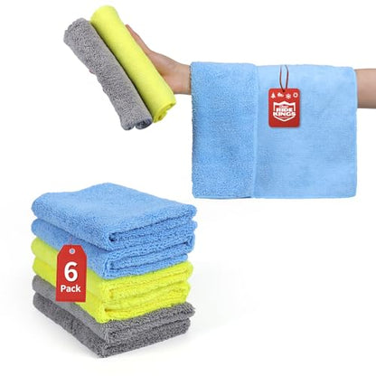 Car Wash Drying Towels (6 Count)