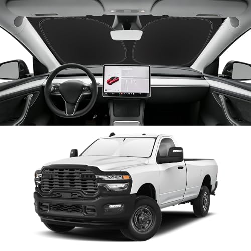 Custom Fit Windshield Sun Shade for RAM 2500 3500 2010