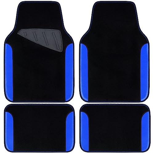 Rainbow Waterproof Universal Fit Faux Leather Car Carpet