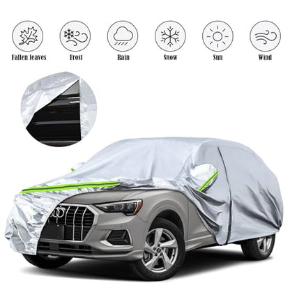6 Layers Silver Waterproof Car Covers Replace for 2012