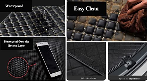 Compatible with Tesla Model Y Rear Trunk Storage Mat Car Trunk Liner Compatible with Tesla Model Y 2020