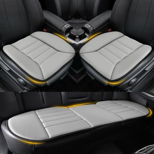 3 Piece Memory Foam Car Seat Cushion Set for Driving Comfort (3 Count)