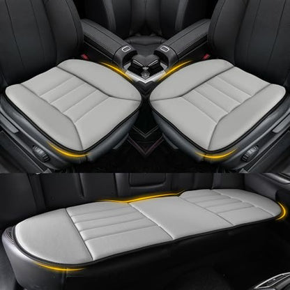 3 Piece Memory Foam Car Seat Cushion Set for Driving Comfort (3 Count)