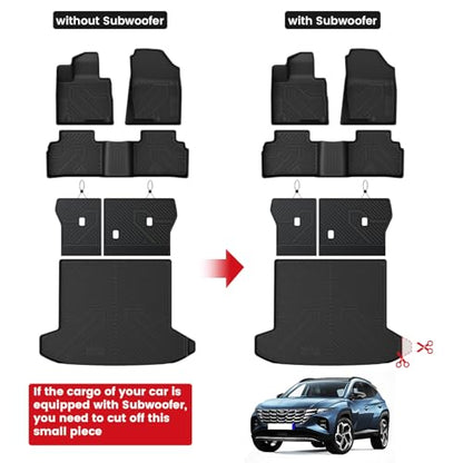 Floor Mats for Hyundai Tucson Gas 2026 2025 2024 2023 2022