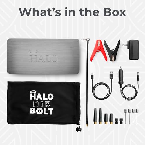 Bolt Air 58830 Portable Car Battery Jump Starter