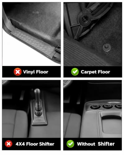 Truck Floor Mats for Silverado Sierra 1500 2500 3500 1999