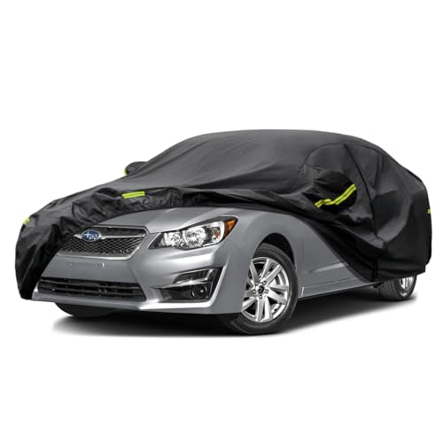 7 Layers Car Cover Custom Fit Subaru Impreza Sedan from 2005 to 2025