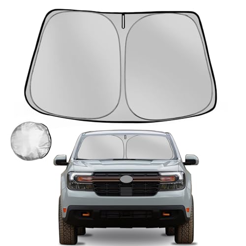 Windshield Sun Shade for 2022 2023 2024 2025 2026 Ford Maverick