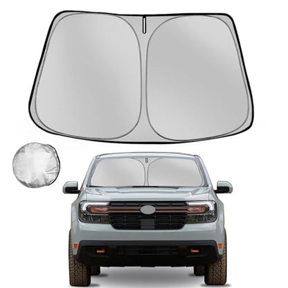 Windshield Sun Shade for 2022 2023 2024 2025 2026 Ford Maverick