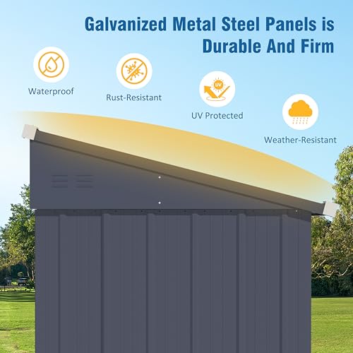 4'x6' Storage Shed