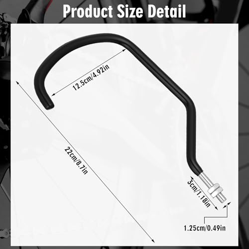 4 Pcs Machine Thread Bicycle Storage Hook
