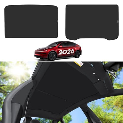 Upgraded 2026 Roof Sunshade for Tesla Model Y Juniper