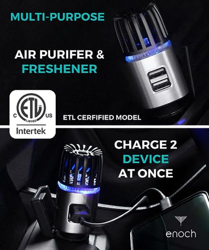 Car Air Purifier Premium Air Ionizer