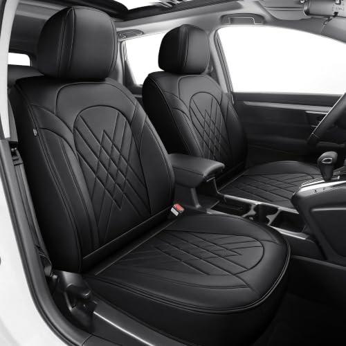 2 Front Car Seat Covers for Honda CRV CR (2 Count)