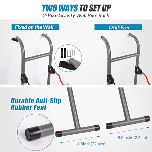 2 Bike Rack Bicycle Rack (200.64 Ounce)