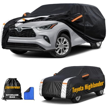 Multi Layer Car Cover Custom Fit for Toyota Highlander