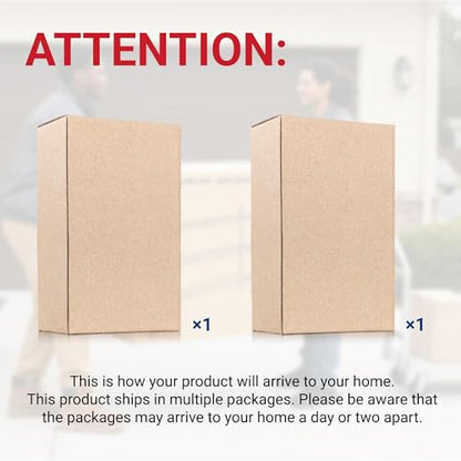 4 Pack 2x4 ft Wall Shelving Garage Storage Rack (4 Count)