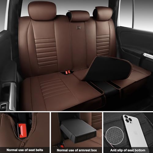 Nappa Leather Car Seat Covers Full Set