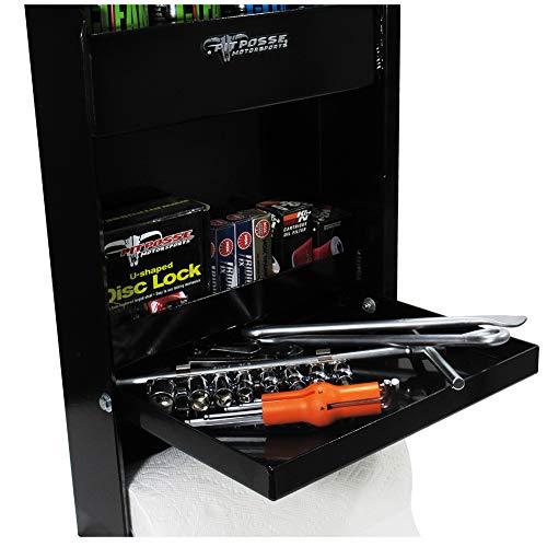458BK Jr Work Station Storage Cabinet Shelf Rack Holder Caddy