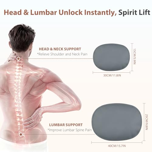Car Headrest and Lumbar Support Pillow for Car Office Chair