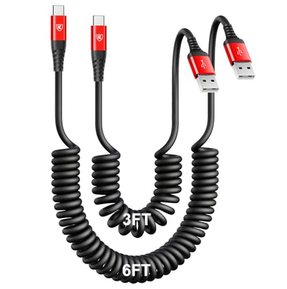 USB C Cable [3FT+6FT] (2 Count)
