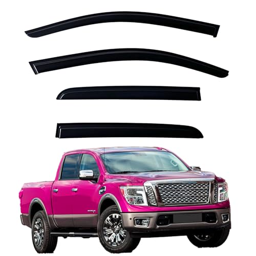 Window Visors Rain Guards Compatible with 2017