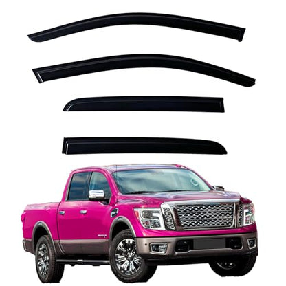 Window Visors Rain Guards Compatible with 2017