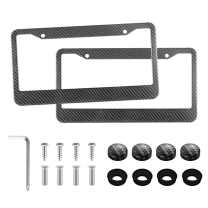 Carbon Fiber License Plate Frames