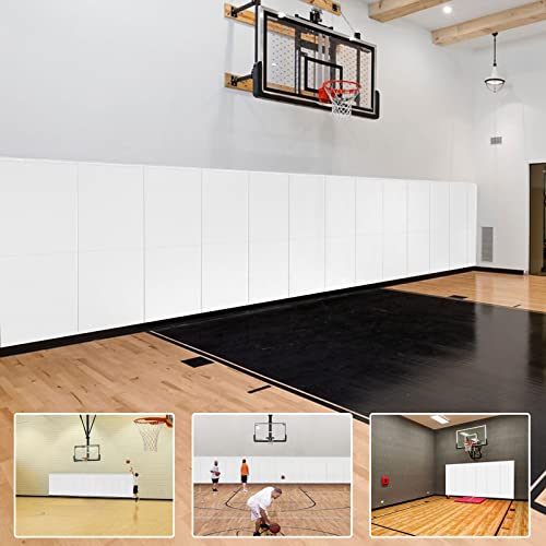 2 Pack Sport Wall Pads 2” Thick Foam Protection Padding Basketball Gym Garage Protectors