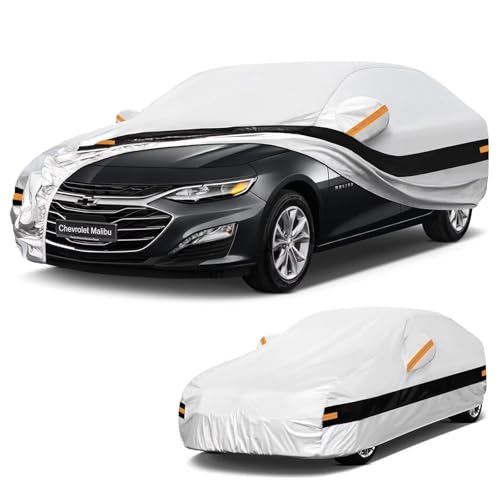 10 Layers Car Cover Custom Fit for Chevrolet Chevy Malibu