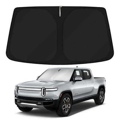 Windshield Sun Shade for Rivian R1T R1S Accessories 2022