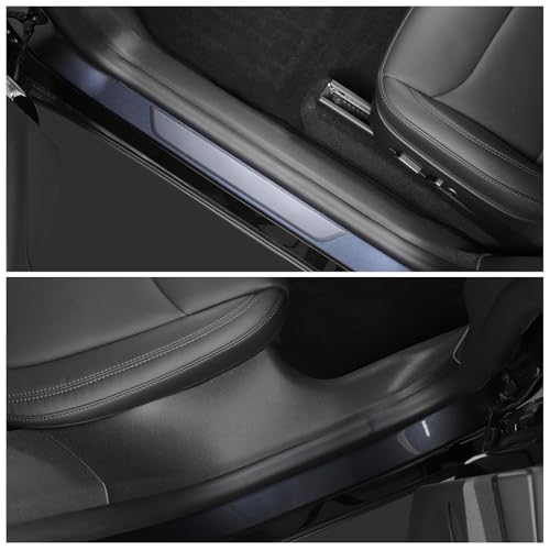 Front & Rear Door Sill Protectors for Model Y Juniper 2025+ (4 Count)