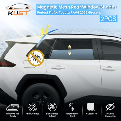Car Window Shades for 2026 Toyota RAV4 Accessories
