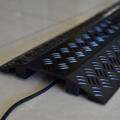 2 Pack Black 40" Cable Ramp 1
