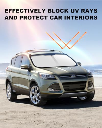 2026 Upgrade Front Windshield Sunshade fit for Ford Escape 2013