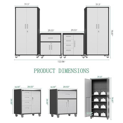 Garage Storage Cabinet System