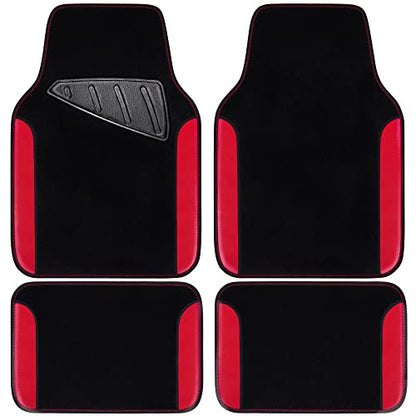 Rainbow Waterproof Universal Fit Faux Leather Car Carpet