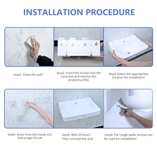 Wall Mount Bathroom Sink 19.7*15.3 No