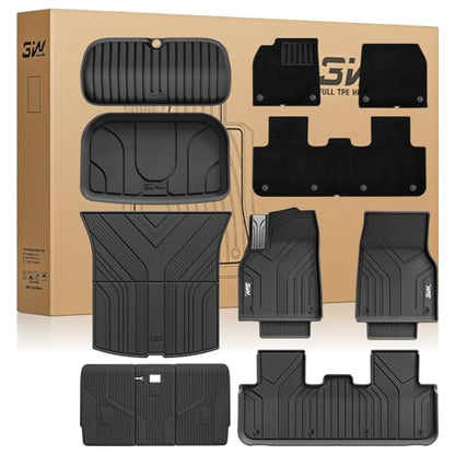 9PCS Floor Mats for Tesla Model Y Juniper 2025 2026