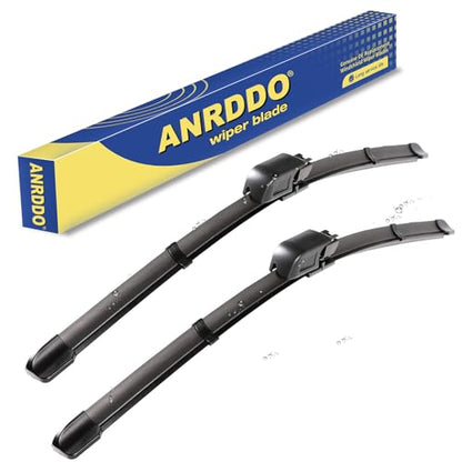 Front Wiper Blades 22"+22"Replacement for Benz C CLK Class 2003