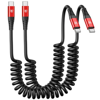USB C Cable 3ft 2Pack USB C to USB C Charger Cable for Car (2 Count)