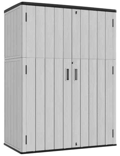 Outdoor Vertical Storage Shed