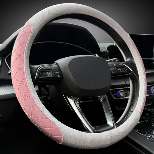 Nappa Leather Steering Wheel Cover