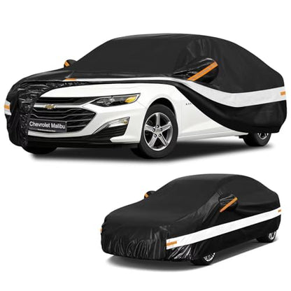 10 Layers Car Cover Custom Fit for Chevrolet Chevy Malibu